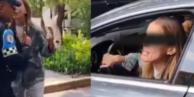 El policía agredido presentó denuncia contra Lady Racista