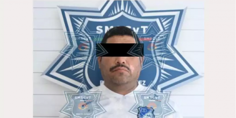 Comandante violento fue detenido en Cancún por golpear a su esposa