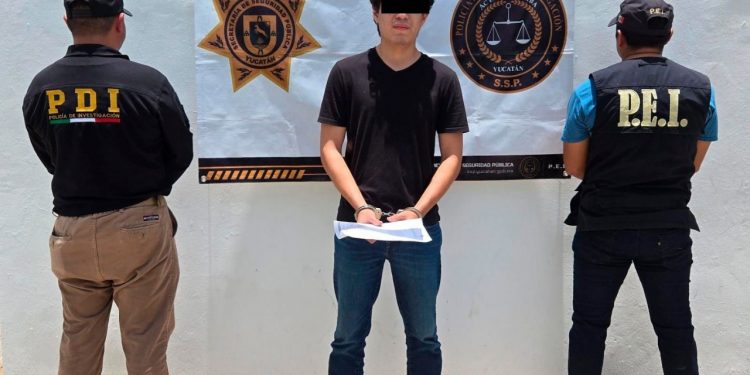 Capturan en Mérida a agresor de mujer en Cancún