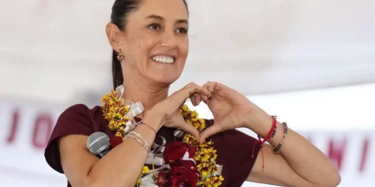 Imbatible la aprobación de Sheinbaum: alcanza 80 % en encuesta Enkoll