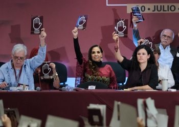 Mara Lezama en el Consejo Nacional de Morena