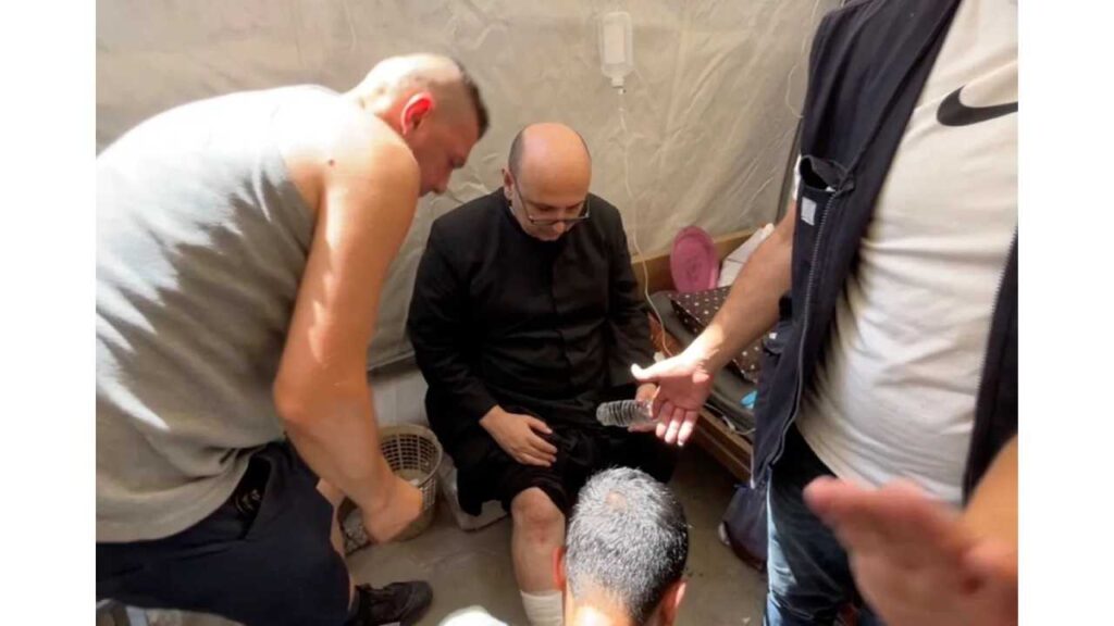 Bombardea Israel Iglesia en Gaza