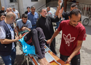 Bombardea Israel Iglesia en Gaza