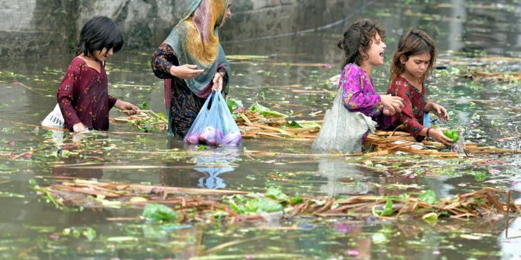 Lluvias en Pakistán