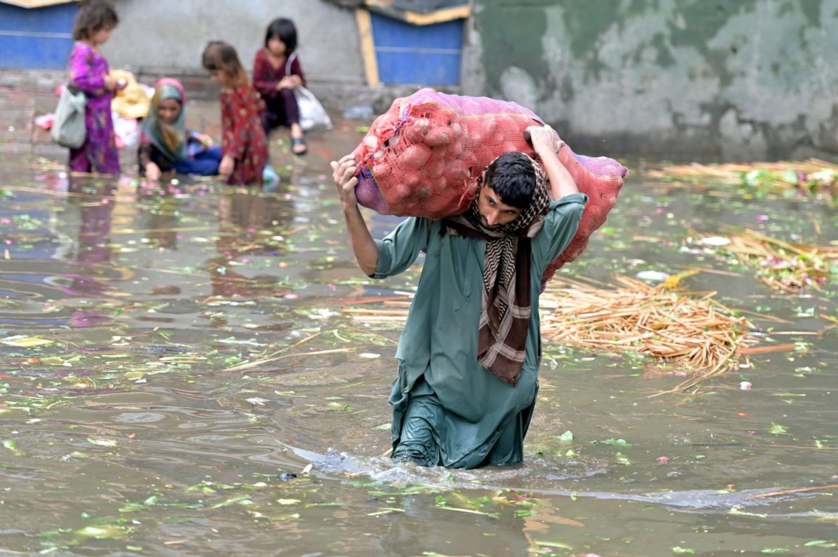 Impacto de las lluvias en Pakistán durante la temporada de monzones