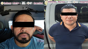 Juntro a Ulises Pinto Madera fu detenido Jaime Gómez Delgado, presunto escolta del líder criminal.