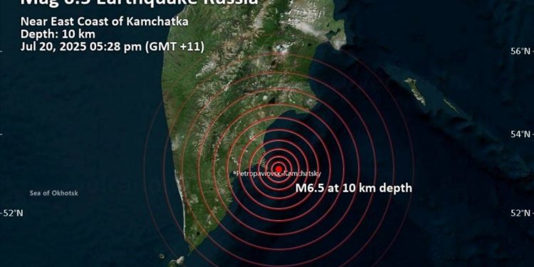 Alerta de tsunami en Rusia