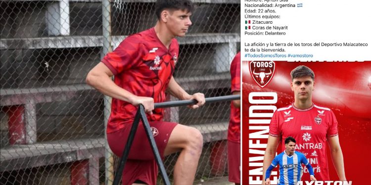 Nuevo Refuerzo: Deportivo Malacateco presentó oficialmente al delantero argentino Ayrton Sisa.