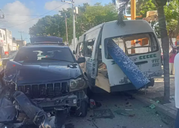 Muere pasajero en accidente en Cancún