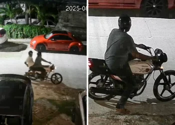 Captan robo de motocicleta en Cancún