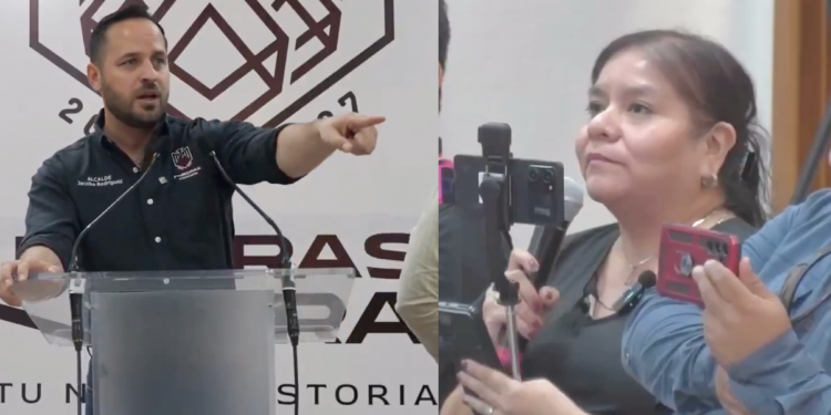 Alcalde pierde la compostura ante cuestionamiento inesperado