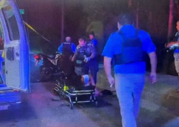 Pareja de jóvenes resultó herida tras ataque en la Zona Hotelera: circulaban en motocicleta por la avenida Bonampak