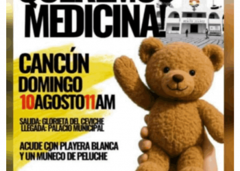 Cancún se sumará a la Marcha Nacional “Queremos Medicina” este domingo