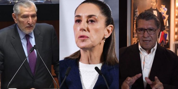 Reunión de Sheinbaum con Adán Augusto y Ricardo Monreal