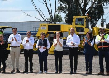 Arranca Sheinbaum repavimentación de carreteras en todo México