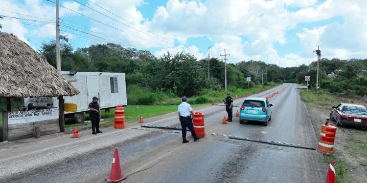 Policía Municipal y Ejército realizan operativo con dron en zonas rurales del municipio