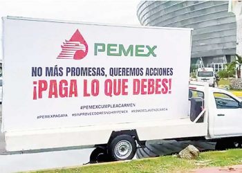 Proveedores acusan que ya prestaron sus servicios a Pemex y aún les debe 73 mil mdp