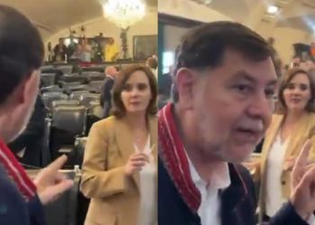 Noroña y Lilly Téllez se enfrentaron en el Congreso: tremendo choque