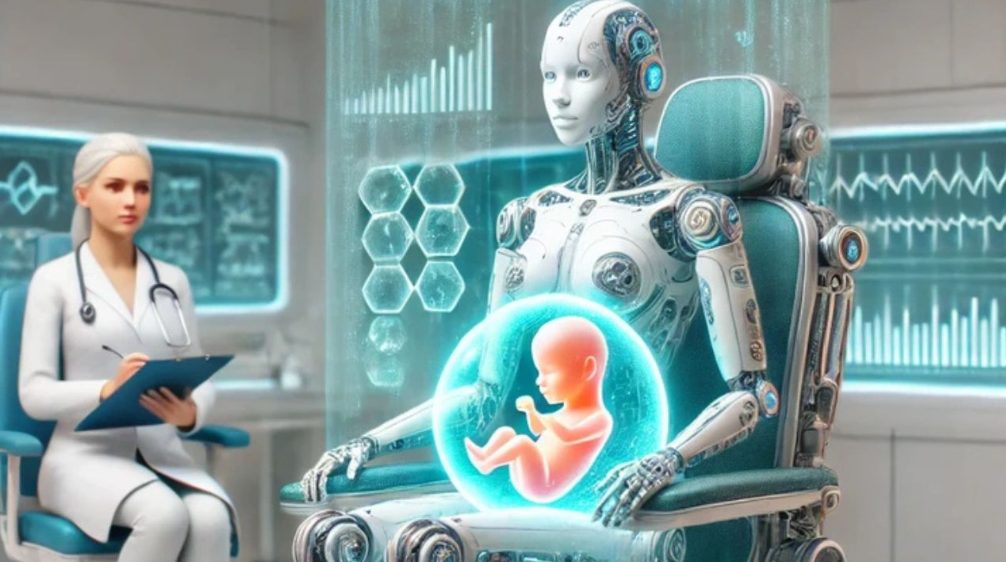 ¿Cómo funcionaría el robot embarazado de China?
