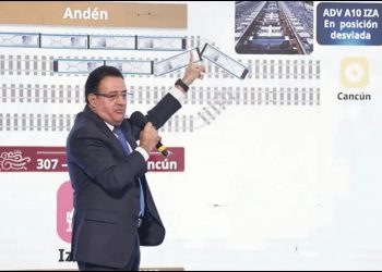 Atrae la FGE caso Tren Maya tras percance de vía en Izamal