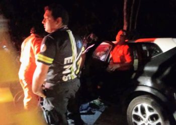 Siete lesionados tras choque frontal en la carretera Calderitas–Luis Echeverría