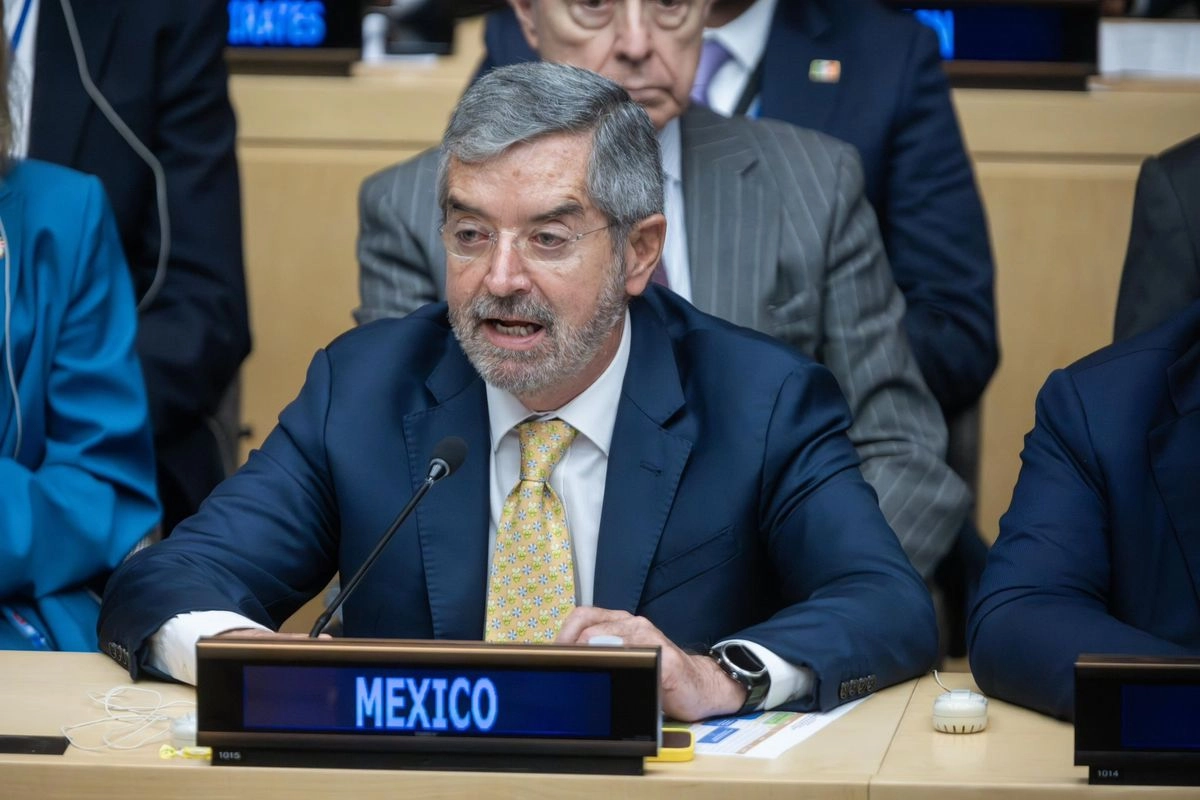 ¿Qué es el derecho de veto en la ONU y cuál es la postura de México? En La imagen, el titular de la SRE, Juan Ramón de la Fuente