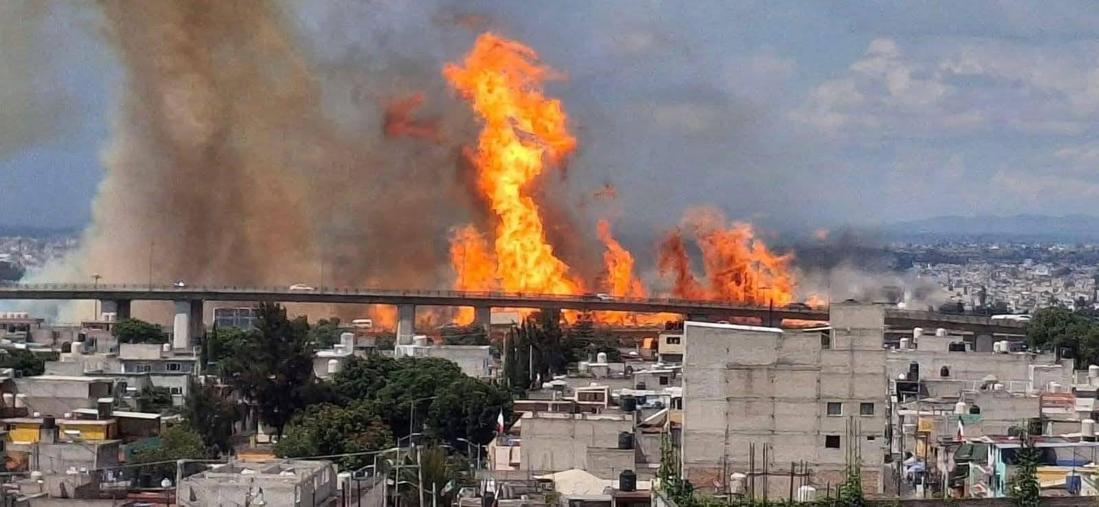 Reacciones y muestras de apoyo ante la tragedia en Iztapalapa