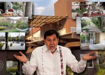 casa de Gerardo Fernández Noroña en Tepoztlán