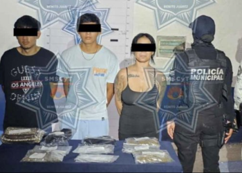 Detienen a tres personas por narcomenudeo en Cancún