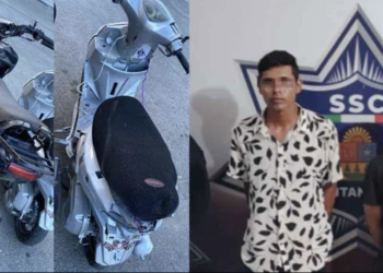 Detienen a dos motociclistas por desobediencia y exceso de velocidad en Cancún