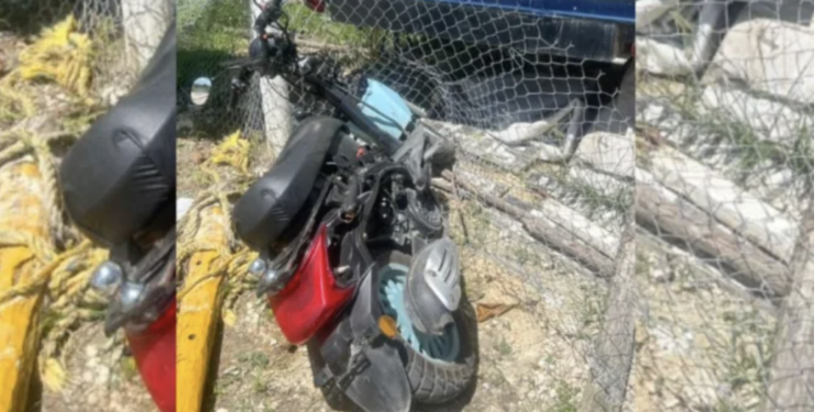 Estudiantes del EMSAD sufren accidente en motocicleta en Cobá
