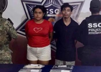 Detienen a pareja por intercambio de marihuana en Villas del Mar 3, Cancún