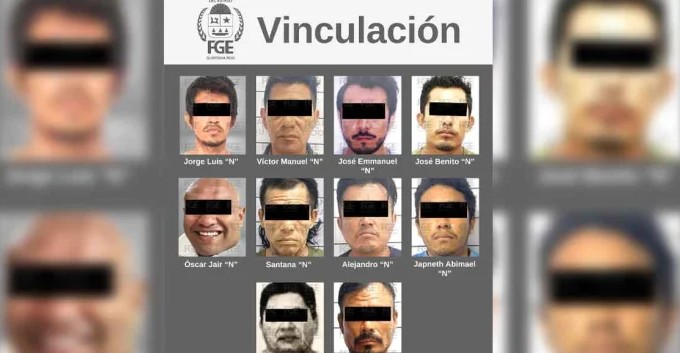Fiscalía de Quintana Roo vincula a proceso a 10 hombres por violencia familiar