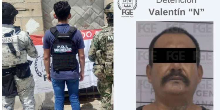 Realizan cateos simultáneos en Cancún: aseguran droga y detienen a un hombre por narcomenudeo