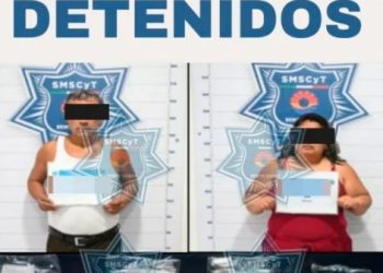 Pareja cae con drogas en operativo Blindaje Cancún