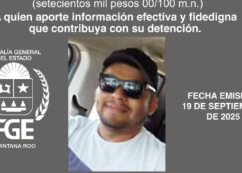 Recompensa por “Casilda”, prófugo en Quintana Roo