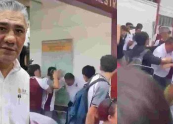 Estudiantes dan golpiza al director del Cetis 78 de Altamira por presunto acoso a las alumnas