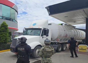 Aseguran pipa con 55 mil litros de presunto ‘huachicol