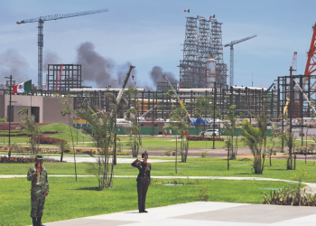 Robo en la refinería Olmeca