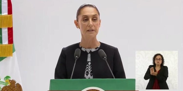 Presume Sheinbaum logro de AMLO en Primer Informe; sacó 13.5 millones de mexicanos de la pobreza.