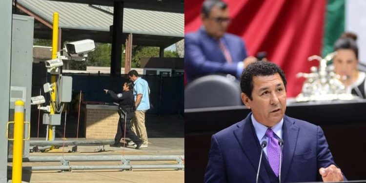 Detienen a diputado federal del PVEM en Puente Internacional Nuevo que conecta a Matamoros con Brownsville, Texas
