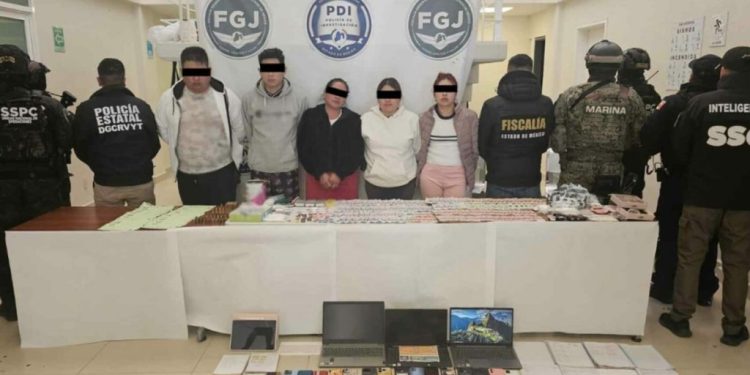 caen en edomex miembros de grupo delictivo