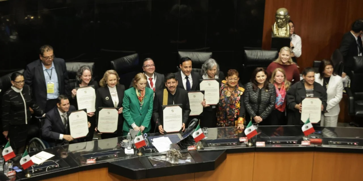 ministros de la Suprema Corte en el Senado