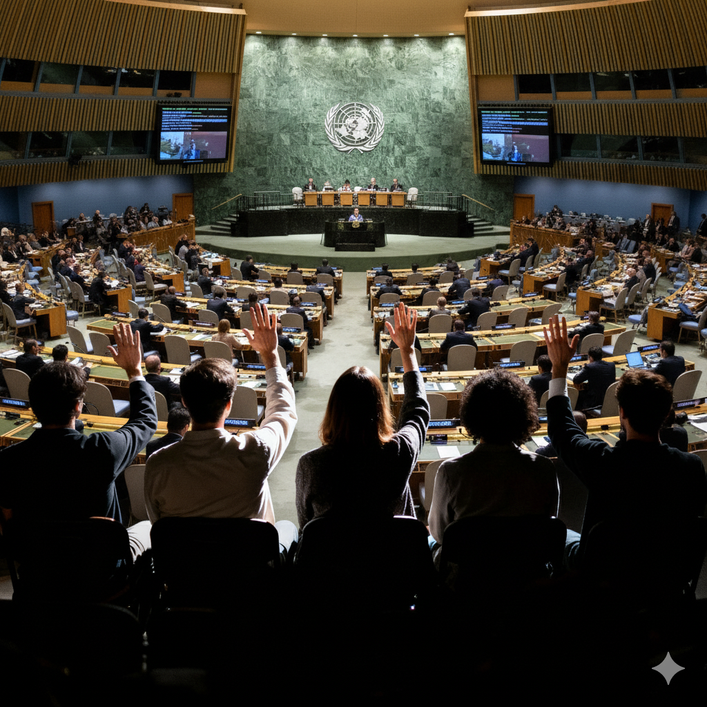 ¿Qué es el derecho de veto en la ONU y cuándo se ha usado? (Imagen generada con IA)