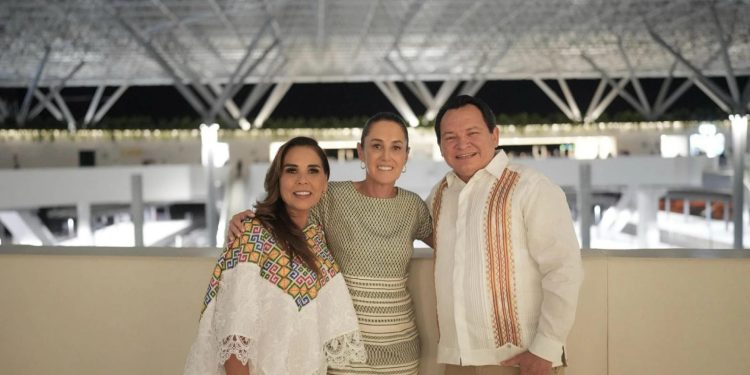 Gira presidencial por Cancún: Mara y Sheinbaum unidas por el cambio