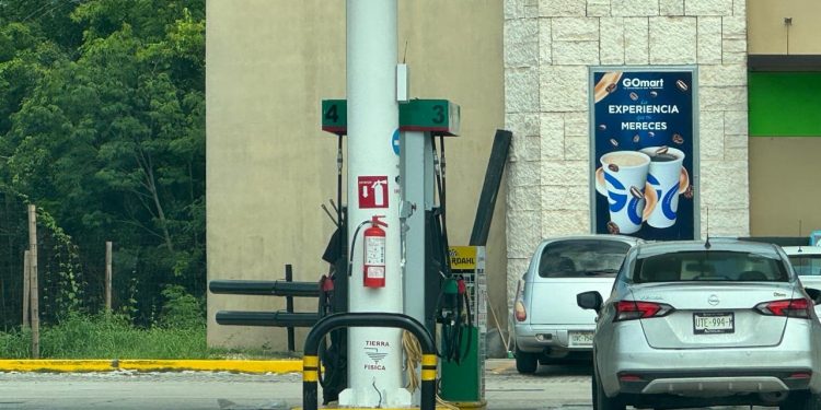 escasez de gasolina en Cancún