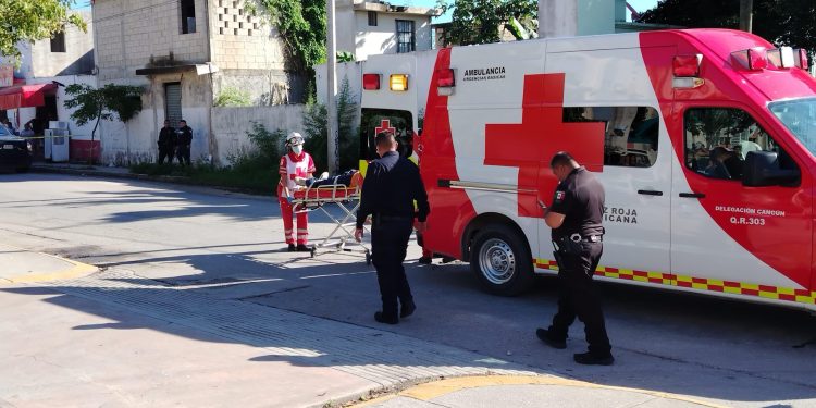 Mototaxista baleado en Cancún