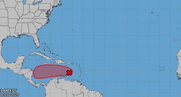 Alerta por onda tropical rumbo al Caribe