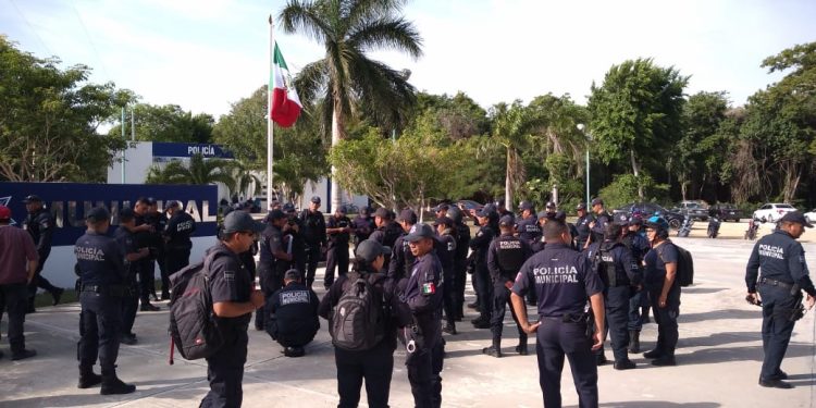 no les pagan a los policias