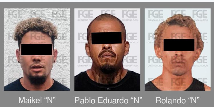 Vinculan a proceso a tres hombres por extorsión agravada en Cancún